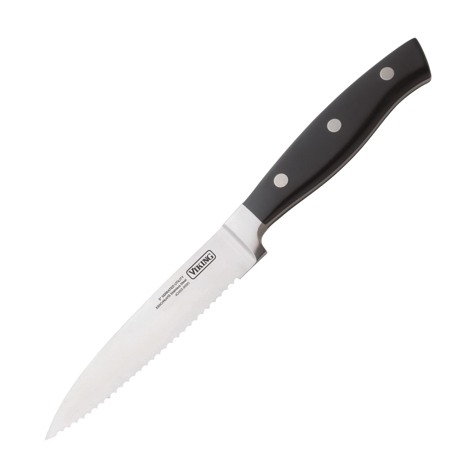 Viking 10-Piece True Forged Cutlery Set with Block - Image 11