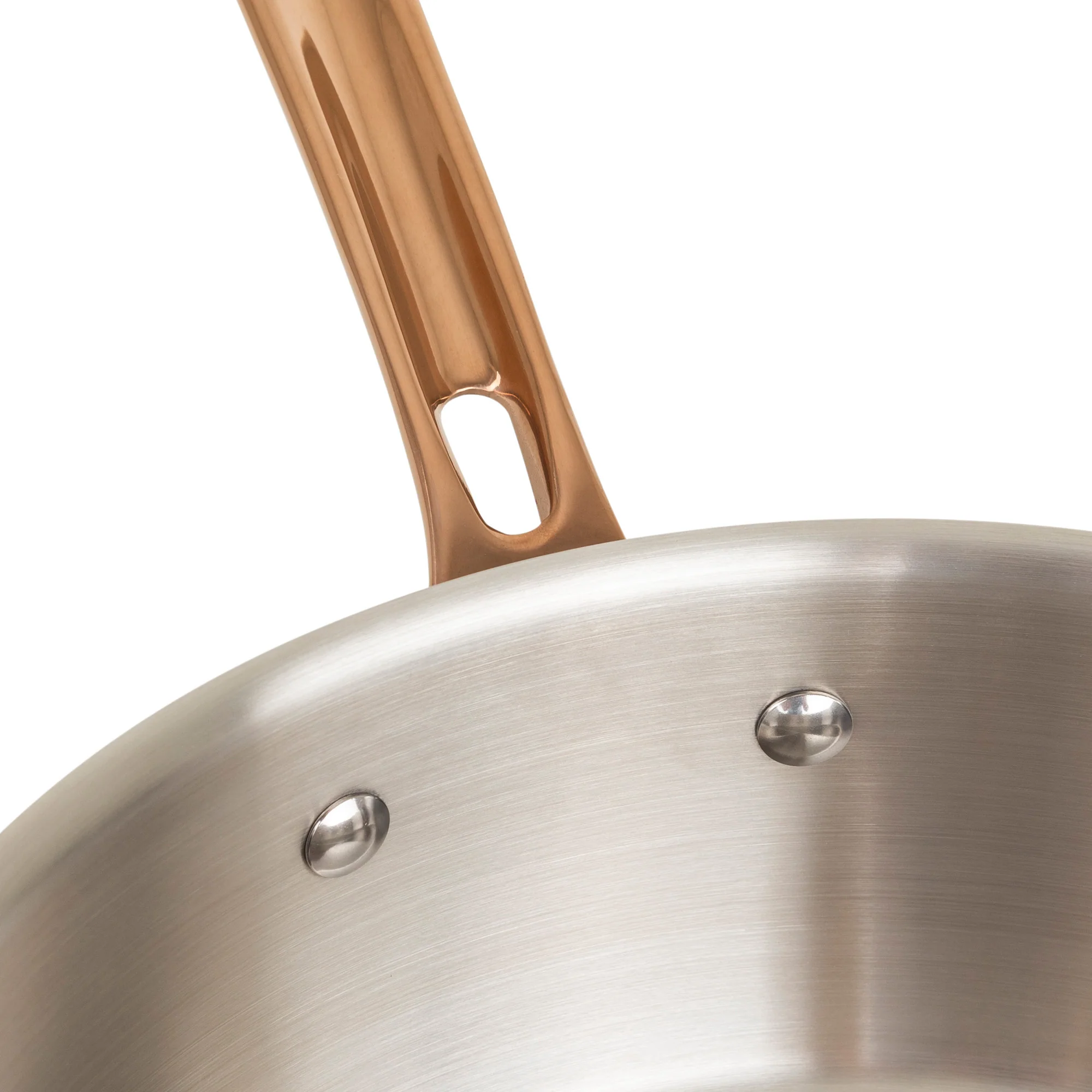 Viking 10pc 3-Ply Black & Copper Stainless Steel Cookware Set - Image 9