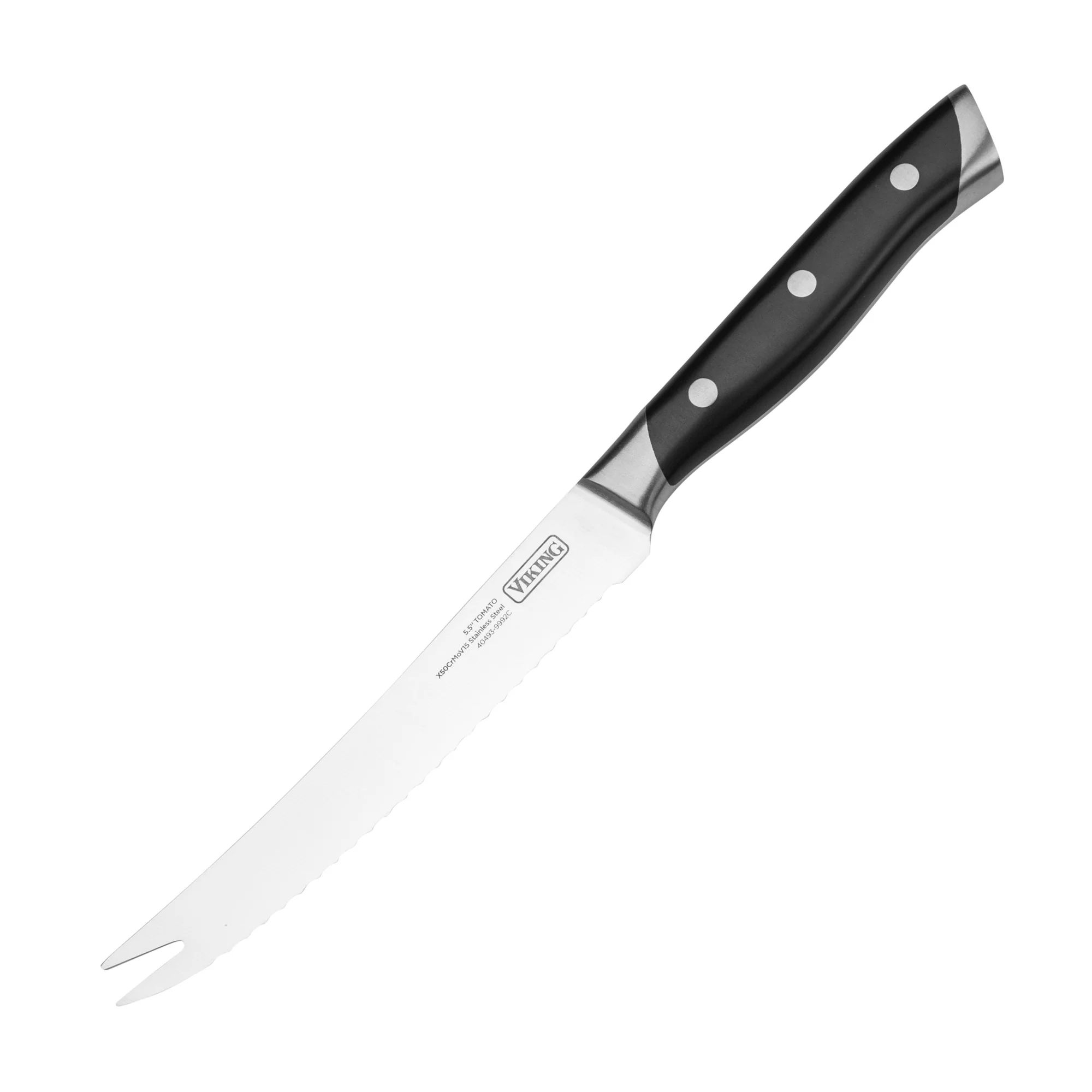 Viking 12-Piece Stainless Steel Forged Cutlery Block Set - Image 7