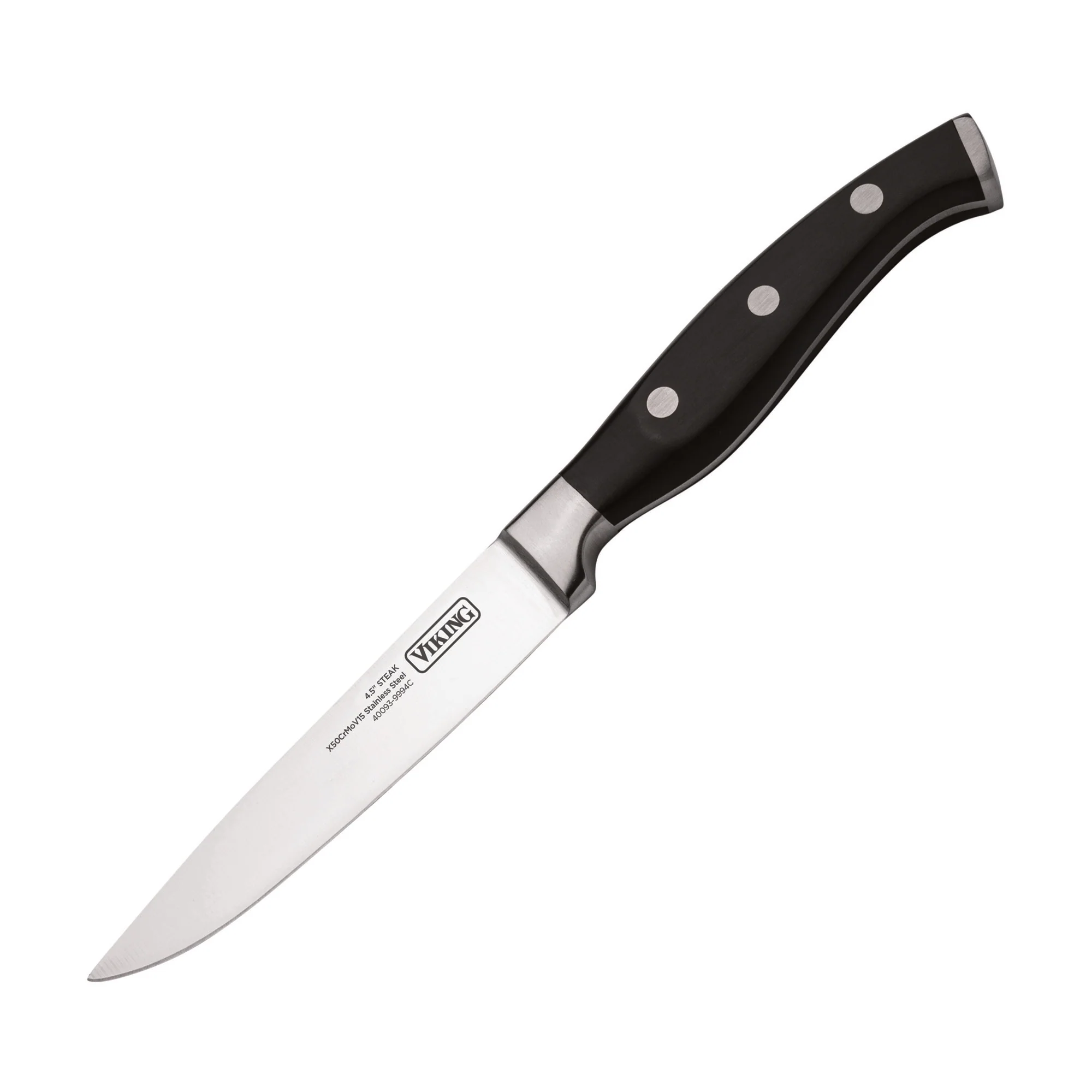 Viking 14-Piece X50CrMoV15 Steel Cutlery Set with Black Block - Image 8