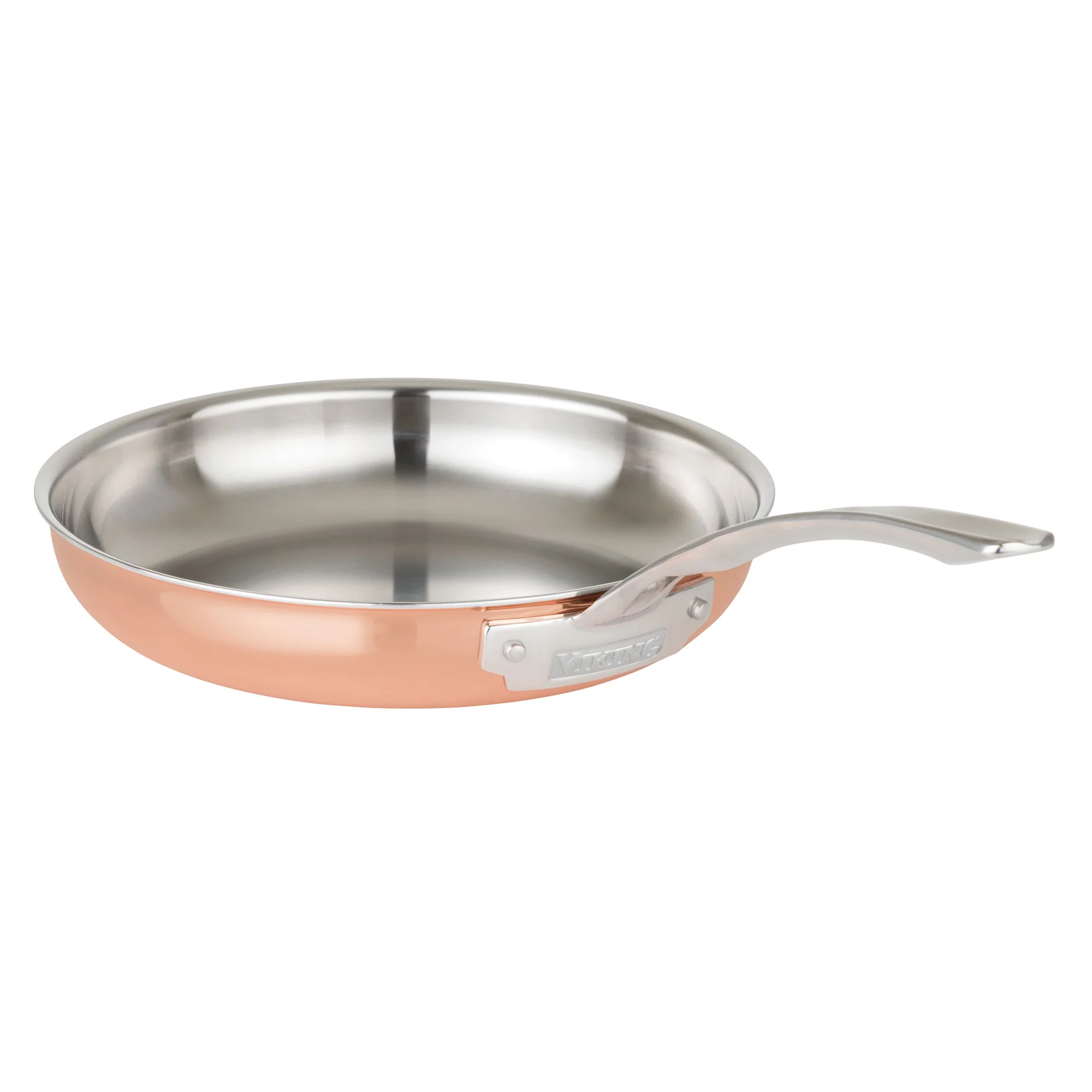 Viking 3-Ply Copper Clad 13-Piece Cookware Set with Glass Lids - Image 9