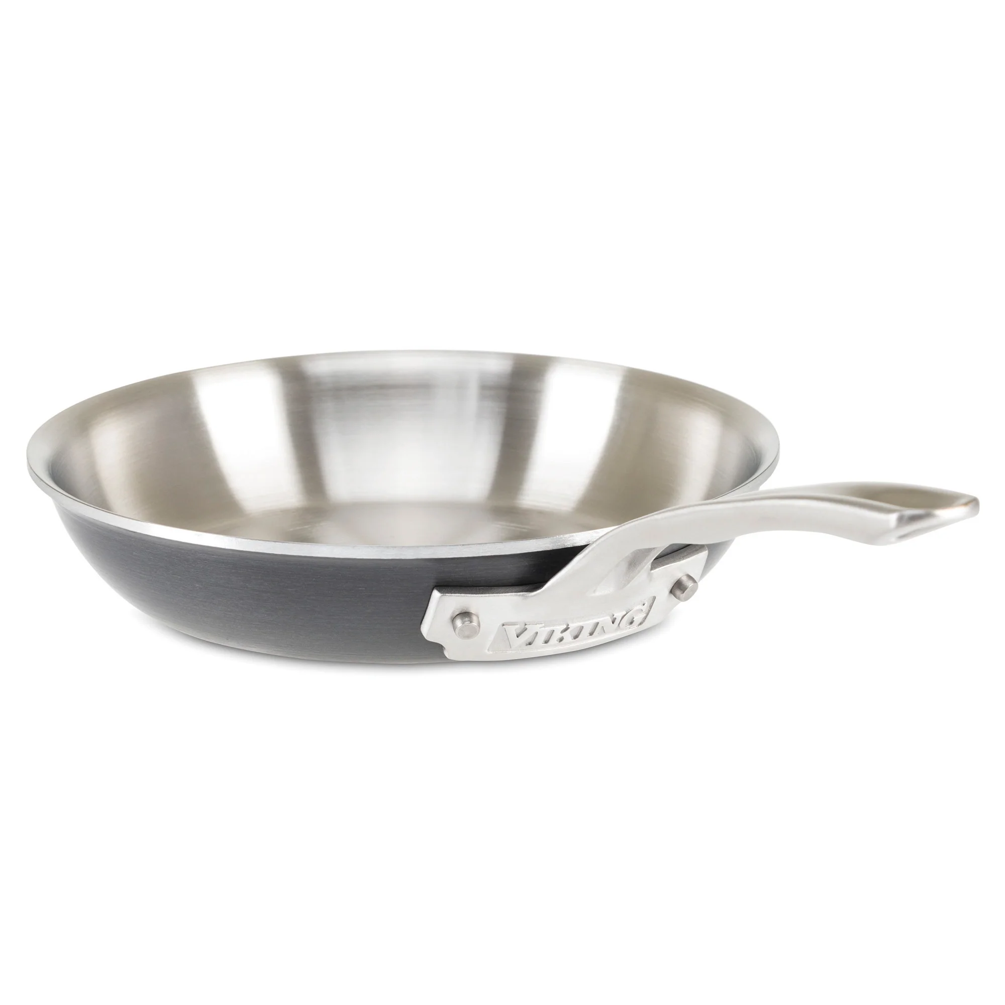 Viking 5-Ply 10-Piece Hard Anodized Stainless Steel Cookware Set with Stainless Lids - Image 8
