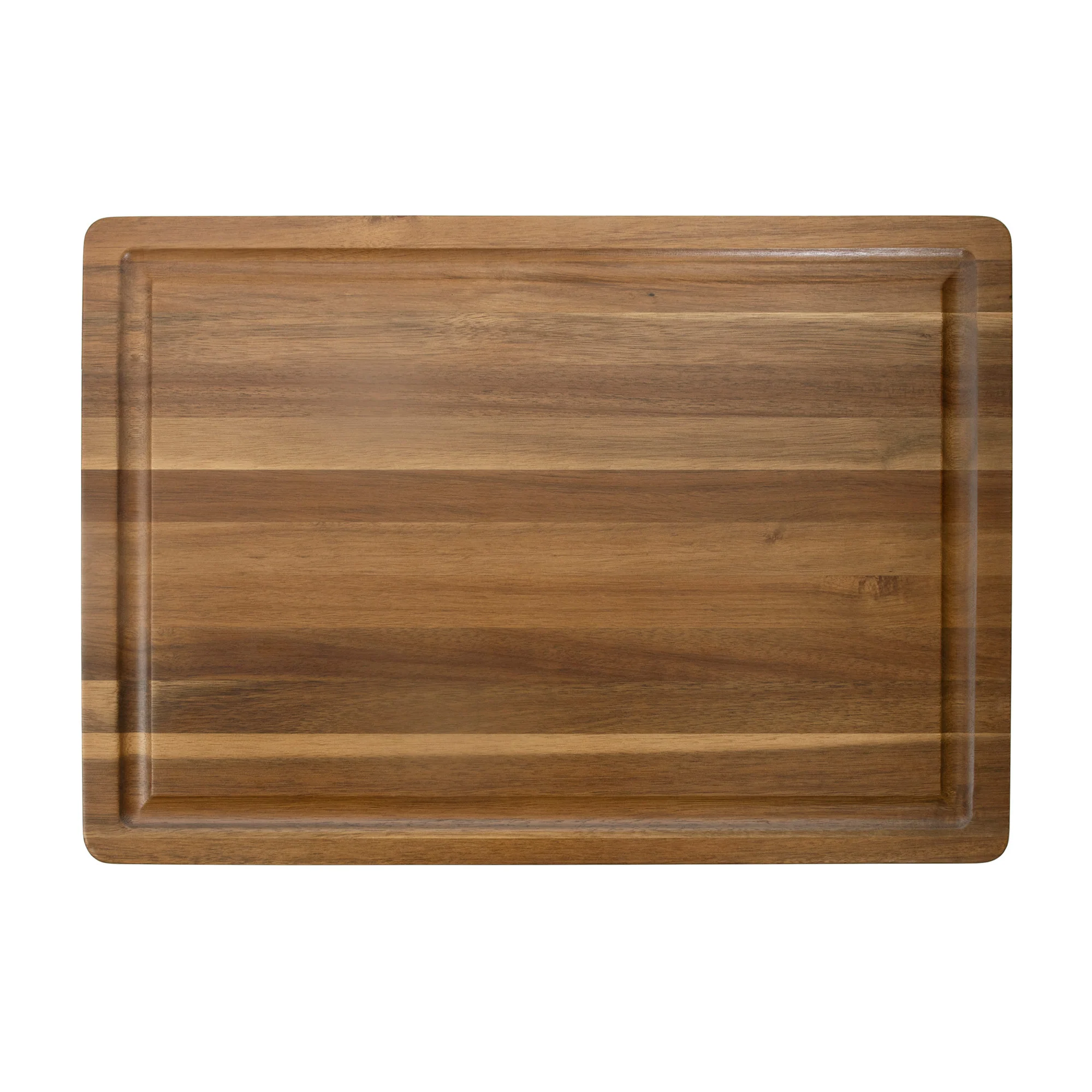 Viking Acacia 20-Inch Reversible Butcher Block Prep and Carving Board - Image 3