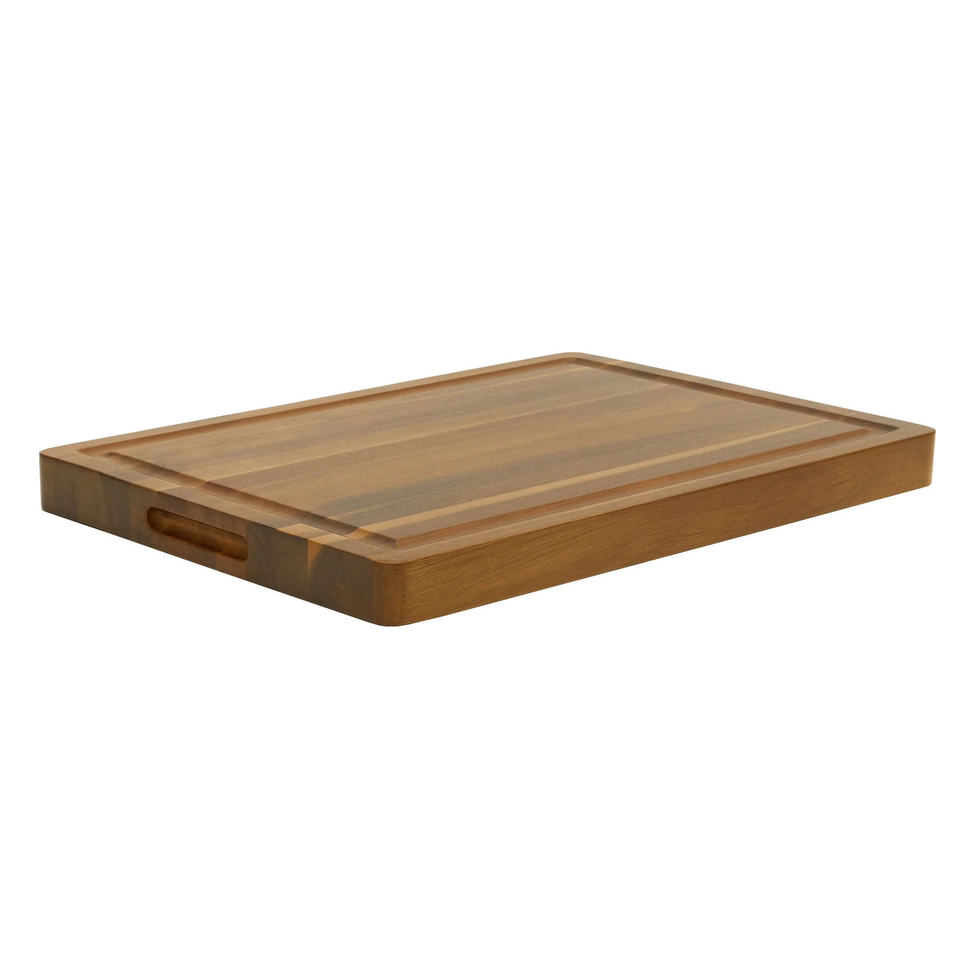 Viking Acacia 20-Inch Reversible Butcher Block Prep and Carving Board - Image 5