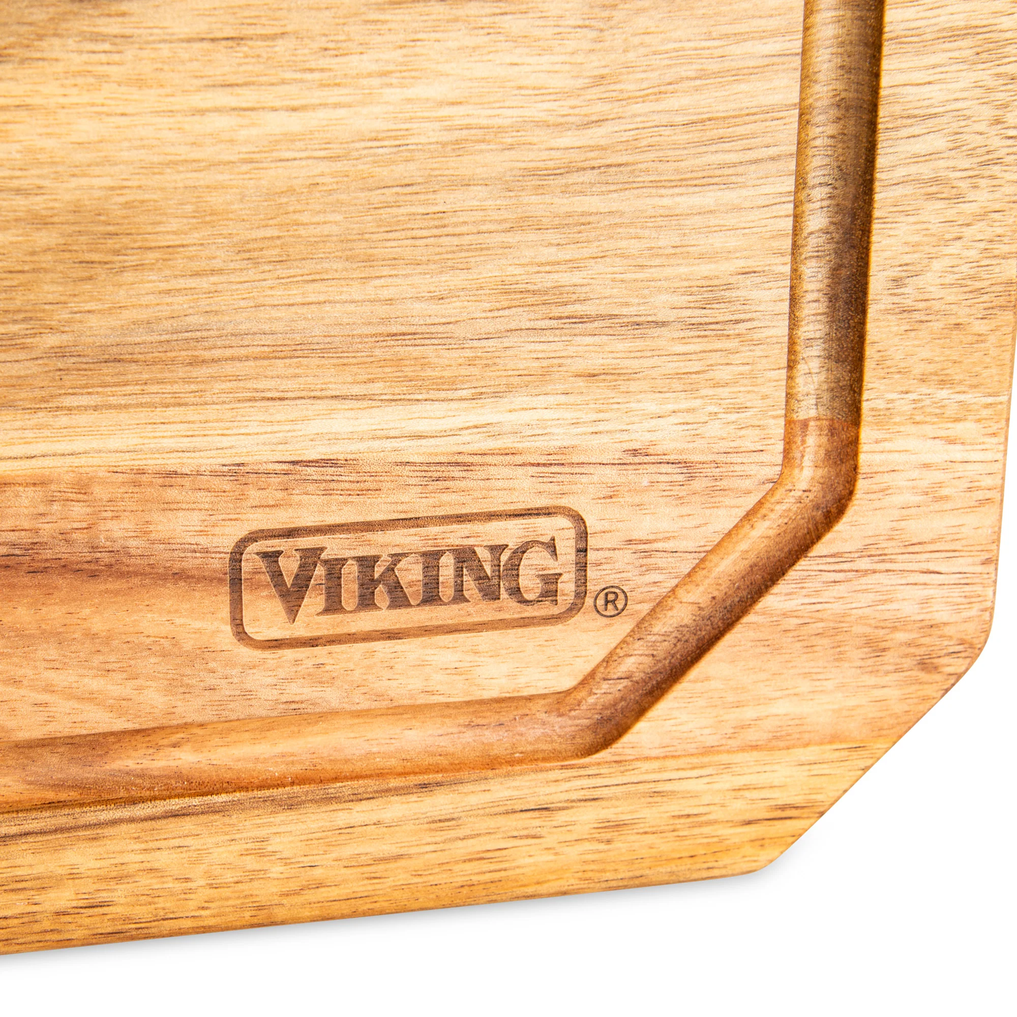 Viking Acacia Carving Board with Juice Groove - Image 4