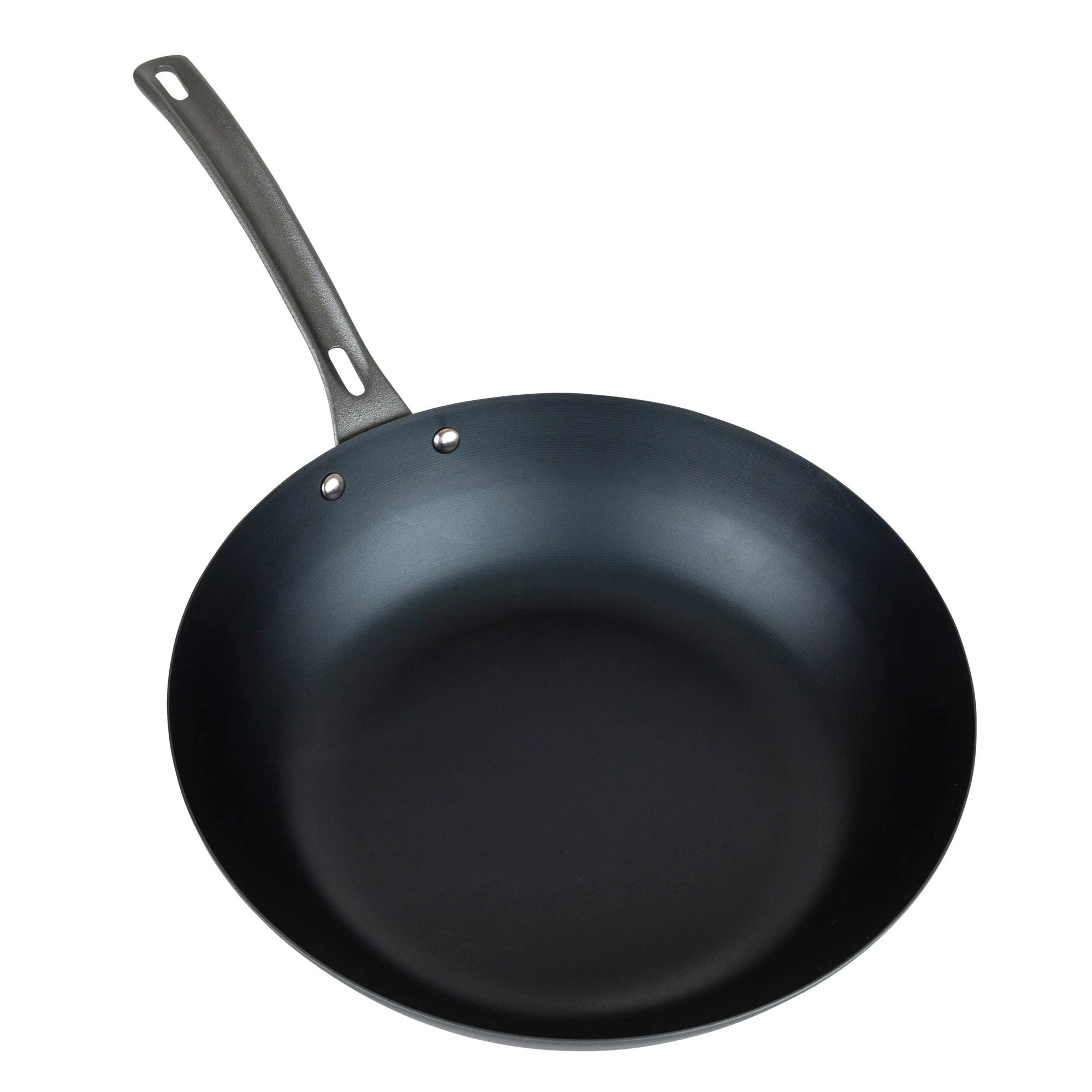 Viking Blue Carbon Steel 12-Inch Wok - Image 4