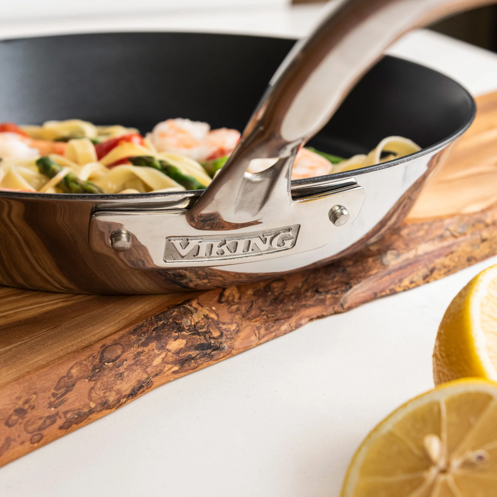 Viking Contemporary 3-Ply Stainless Steel 12-Inch Nonstick Fry Pan - Image 7