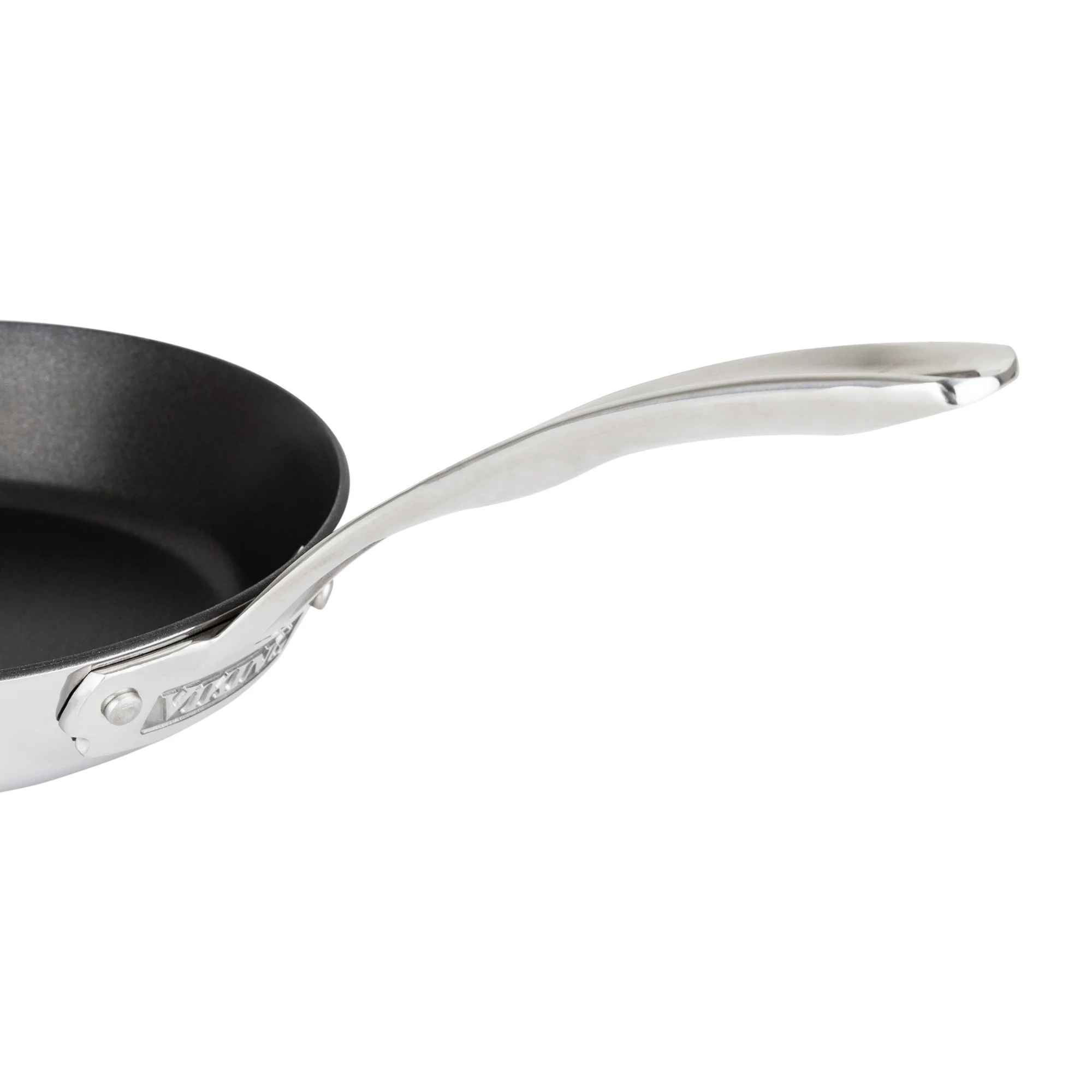 Viking Contemporary 3-Ply Stainless Steel 8-Inch Nonstick Fry Pan - Image 2