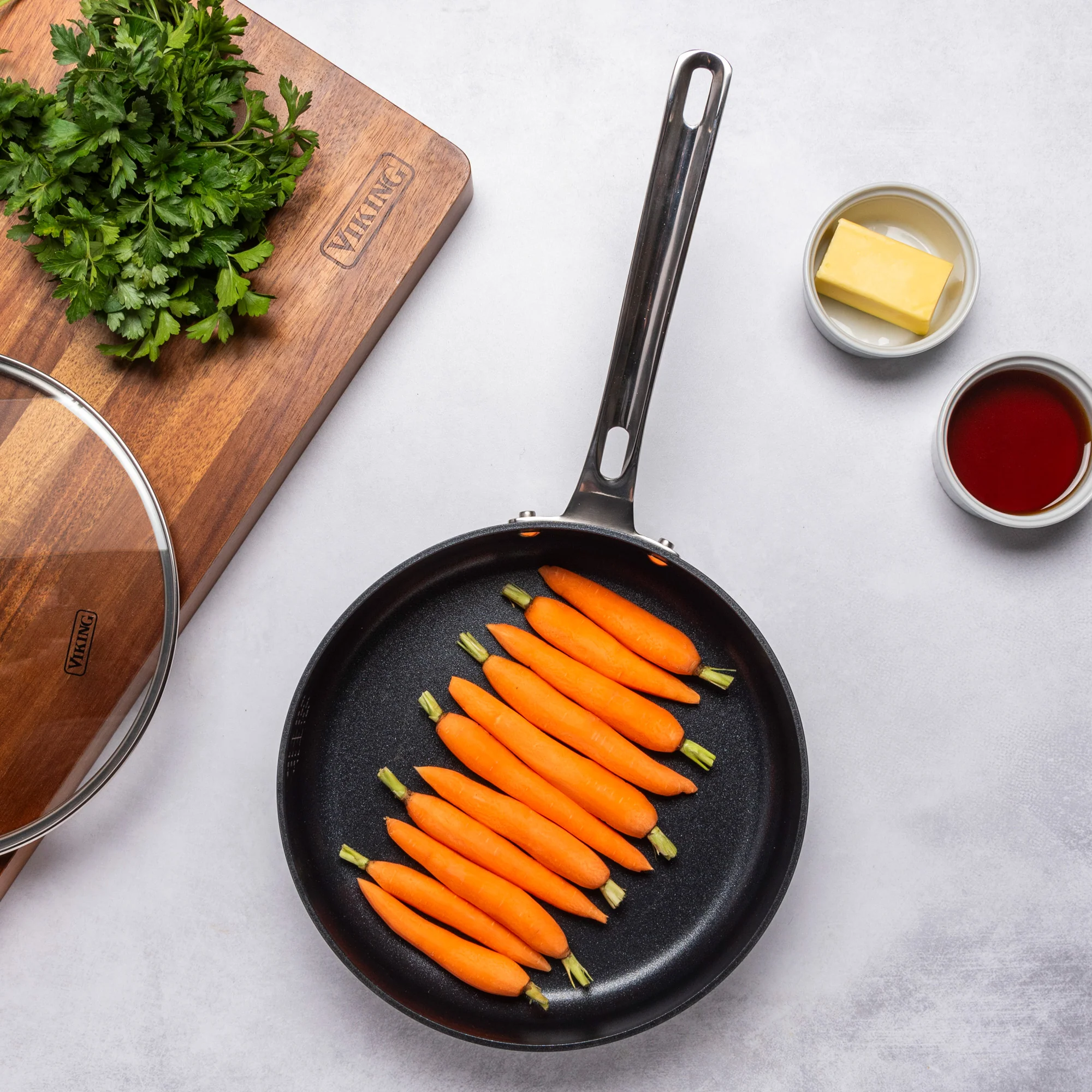 Viking  Hard Anodized Ceramic Nonstick 12pc Cookware set - Image 3