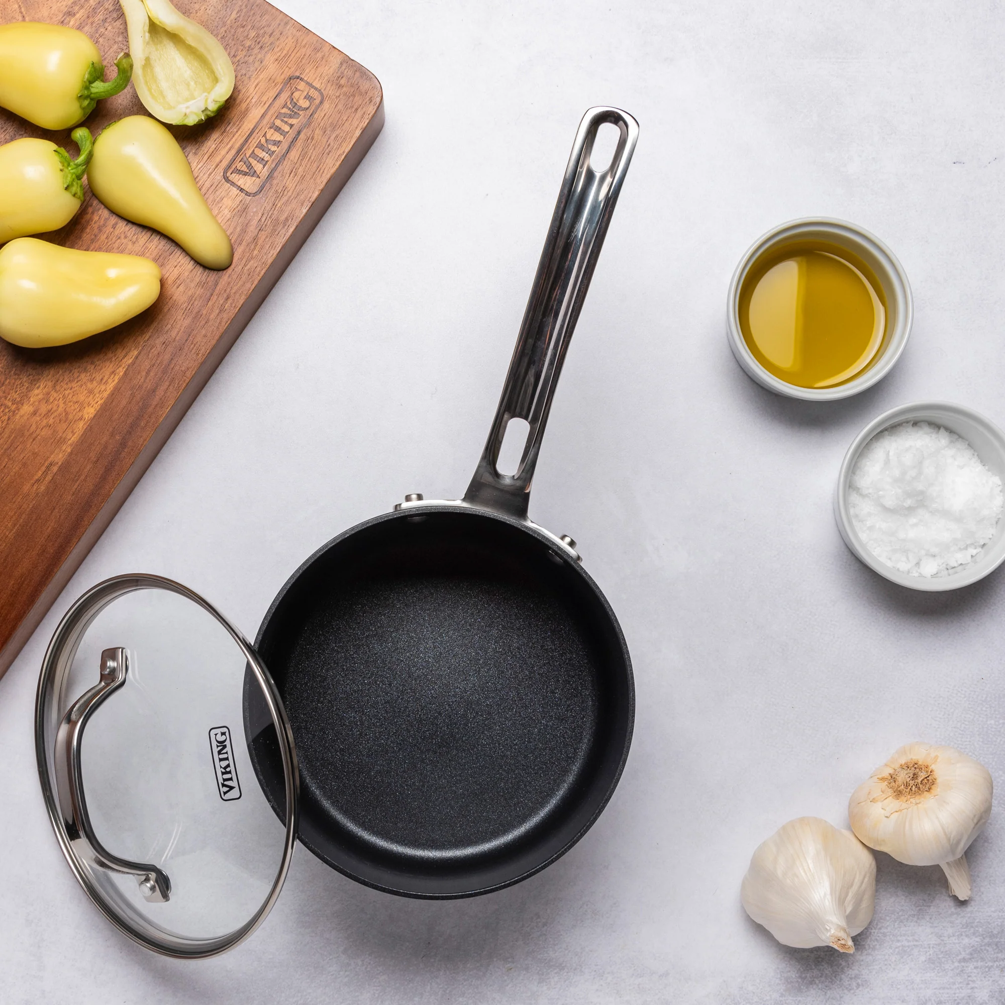 Viking  Hard Anodized Ceramic Nonstick 12pc Cookware set - Image 5