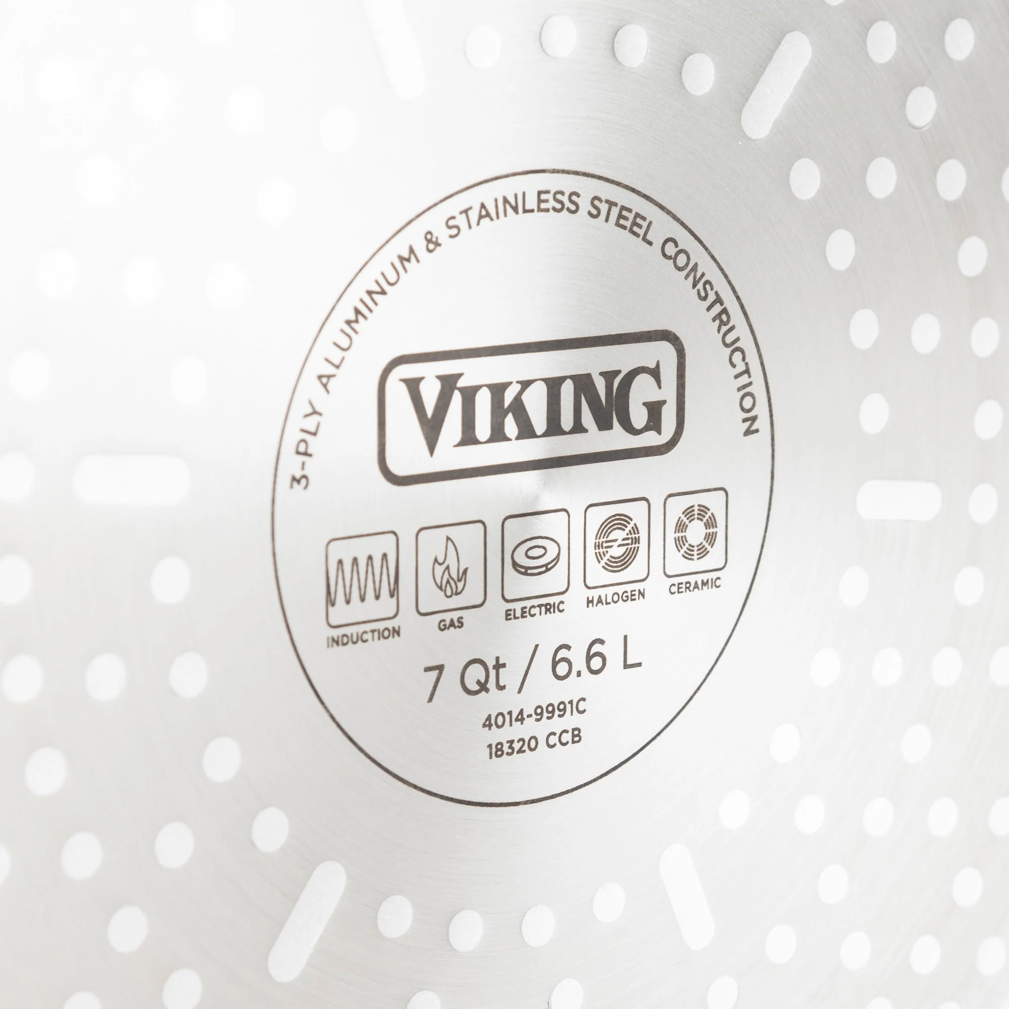 Viking 3-Ply 11 Piece Black and Copper Cookware Set with Glass Lids - Image 17