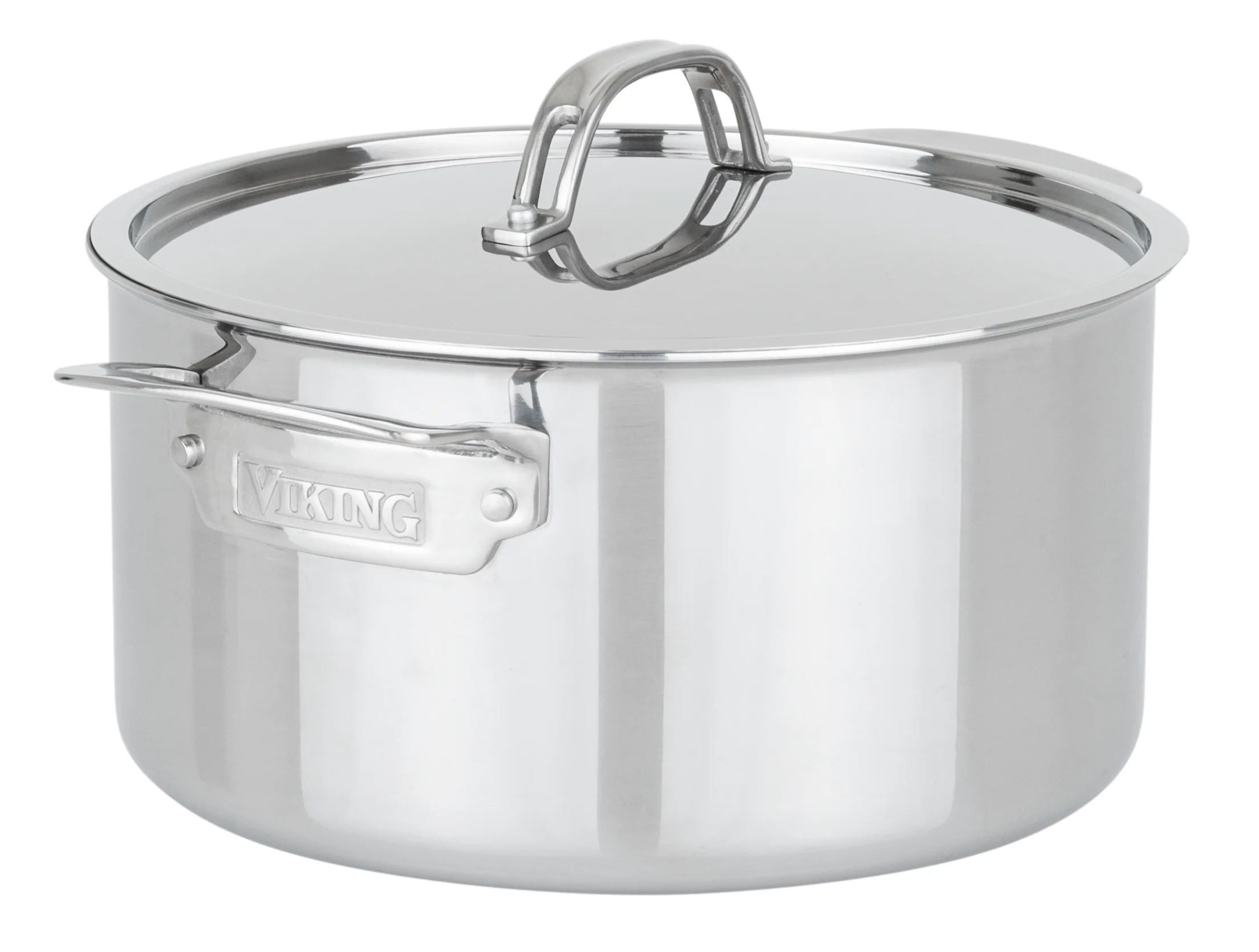 Viking PureGlide Pro 3-Ply 6-Quart Dutch Oven with Metal Lid - Image 4